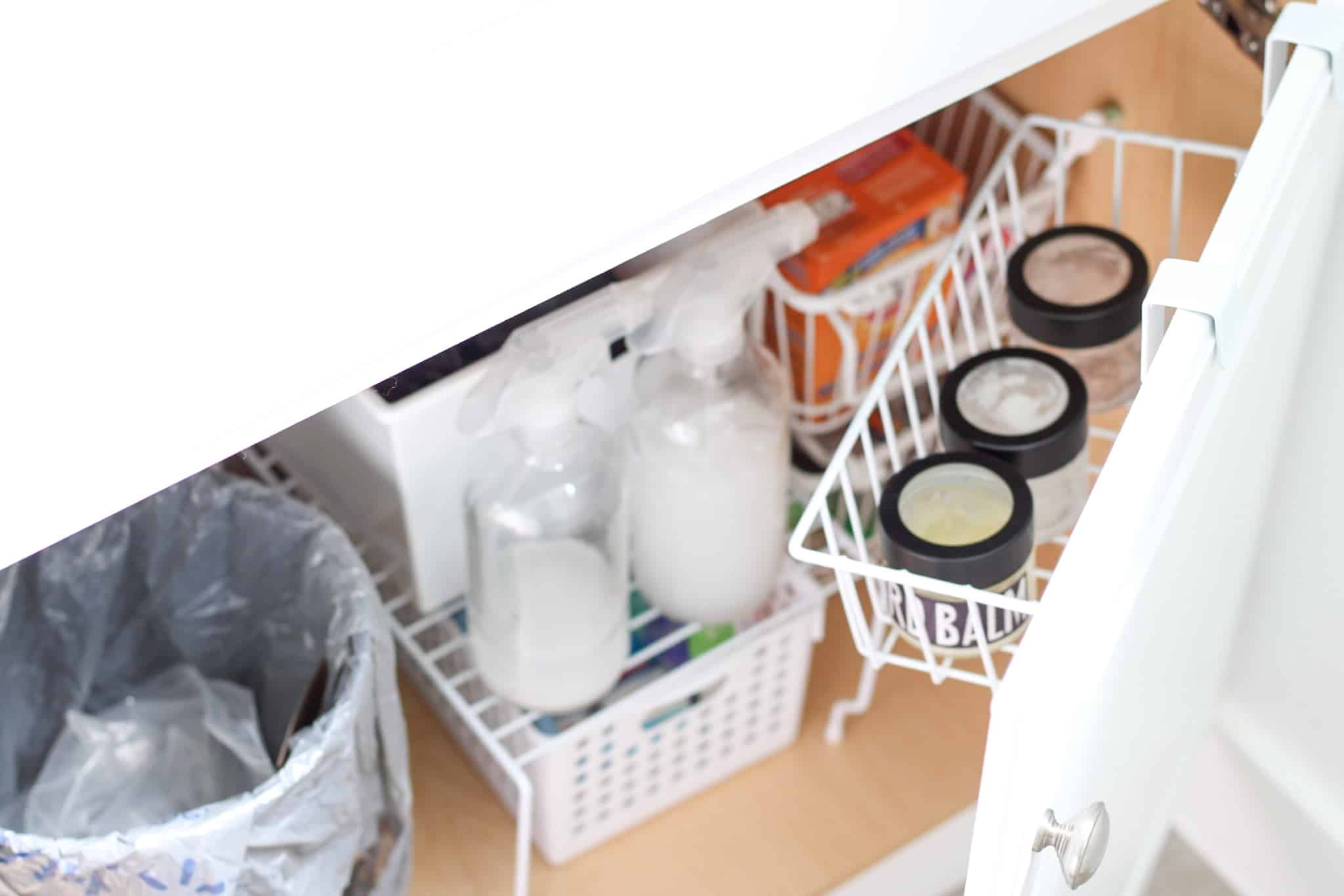 Under Bathroom Sink Organization and Storage Ideas - The Home Intent