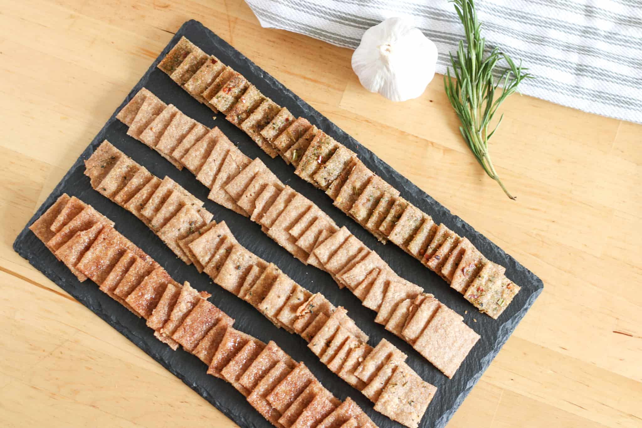 Sprouted Wheat Crackers Recipe Seasoned 4 Ways The Home Intent