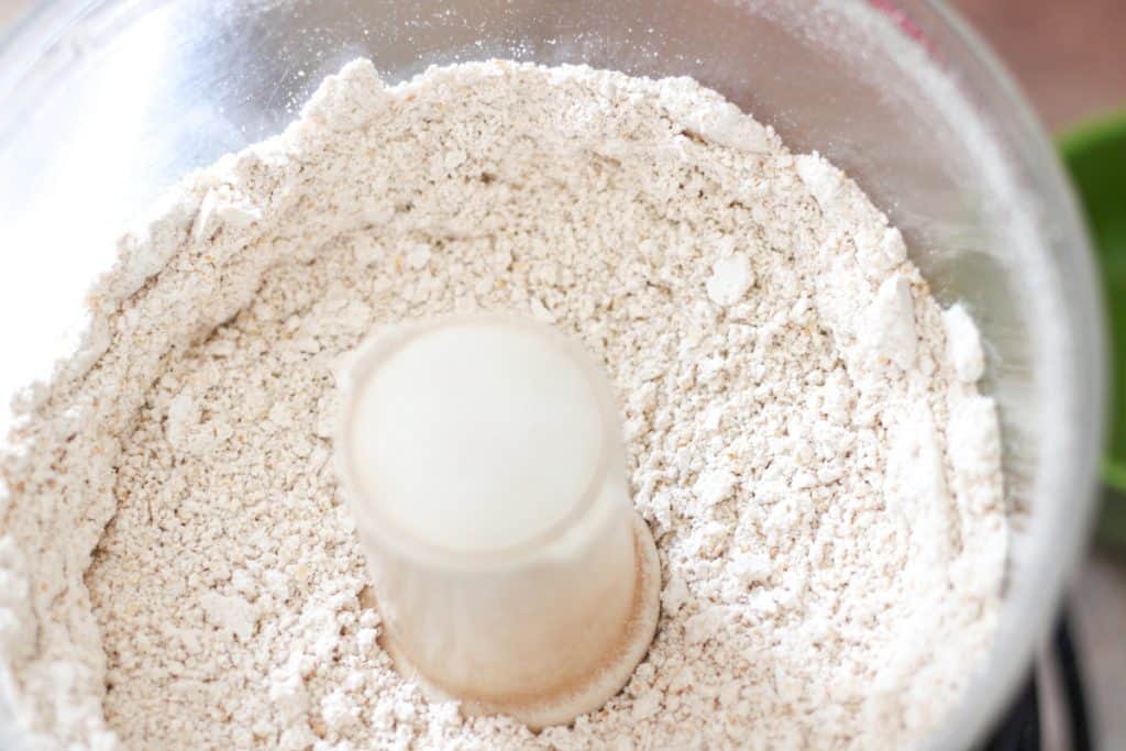 ground oats in food processor