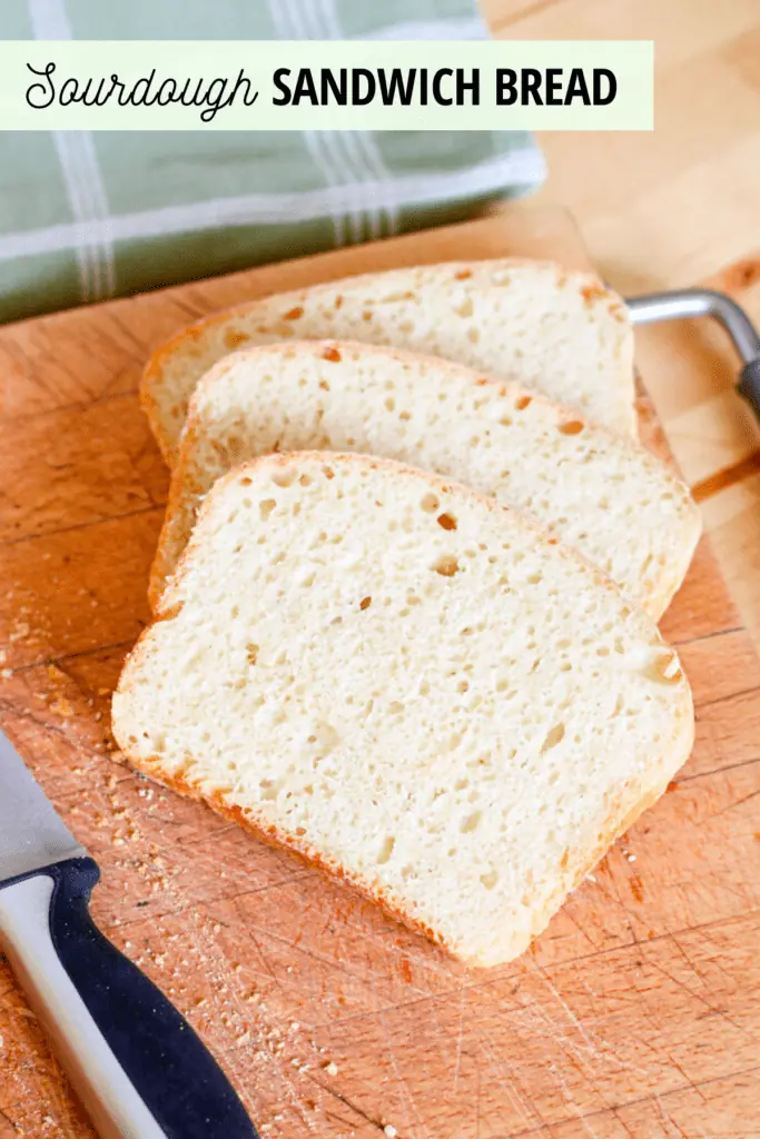Easy Sourdough Sandwich Bread