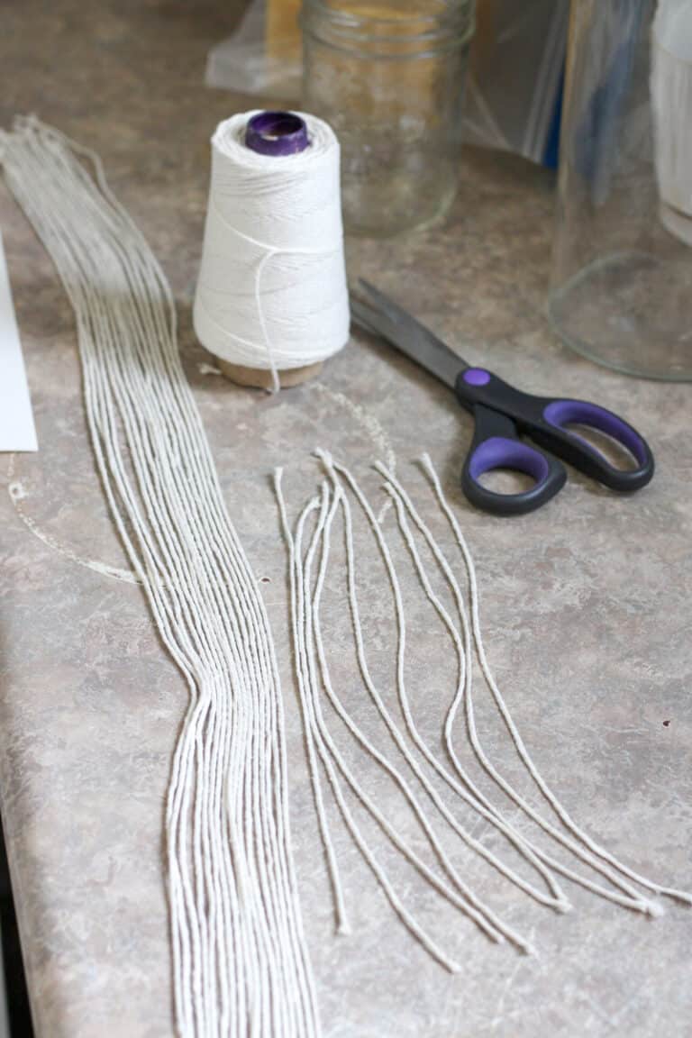 How to Make Candle Wicks for Homemade Candles The Home Intent