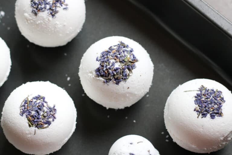 How to Make Shea Butter Bath Bombs | Easy DIY - The Home Intent