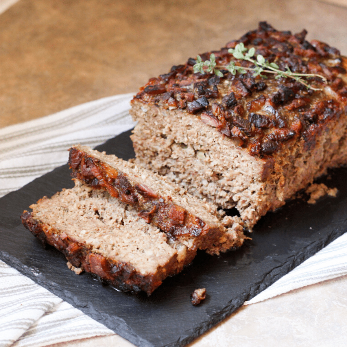 Pork and Beef Meatloaf Easy Recipe The Home Intent